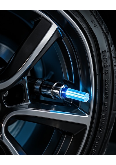 Led Hareket Sensörlü Lastik Sibop Işığı 4 Adet Uczz4lüsibopışık-2 Diğer