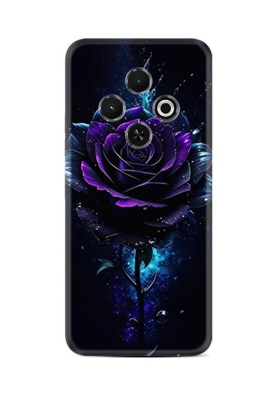 Tecno Spark 30c Uyumlu Kılıf Orta Sertlikte Yüksek Korumalı Baskılı Kapak Stk-821-spark30c Renk235 Renk235