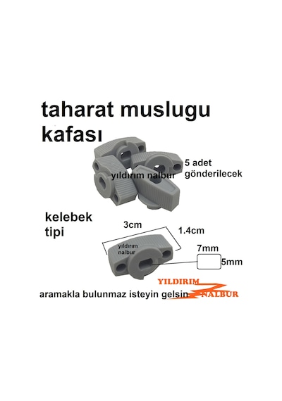 FİLTRELİ TAHARAT MUSLUGU VANA KAFASI PLASTİK VOLAN KELEBEK BAŞLIK