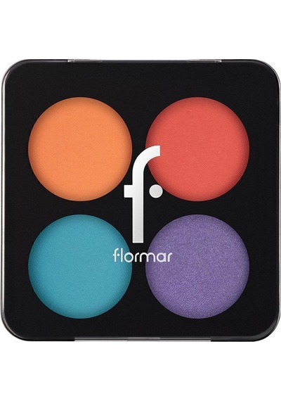 Flormar Mat & Işıltılı Far Paleti - Color Eyeshadow Palette - 006 Tropical Glam- 8682536051200