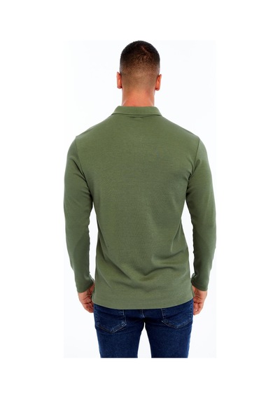 Ar-ma Erkek Slim Fit Fermuarlı Polo Yaka Sweatshirt İnce Modal Pamuk Elastan Karışımlı Örme İnterlok Kumaş K30554989102 Yeşil-y1 Yeşil Ar-ma Erkek Slim Fit Fermuarlı Polo Yaka Sweatshirt İnce Modal Pamuk Elastan Karışımlı Örme İnterlok Kumaş K30554989102 Yeşil-y1 Yeşil