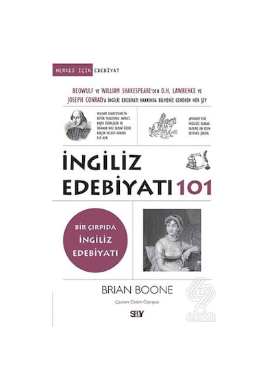 İngiliz Edebiyatı 101 - Brian Boone - Say Yayınları