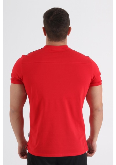 Diadora Muline Bebe Yaka T-Shirt Kırmızı
