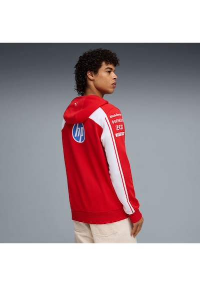 Puma Scuderıa Ferrarı Hp Replıca Unısex Kapüşonlu Sweatshırt 713825 01 Kırmızı