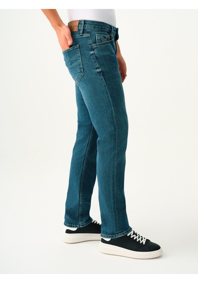 68 Simon Regular Fit Erkek Pantolon Denim