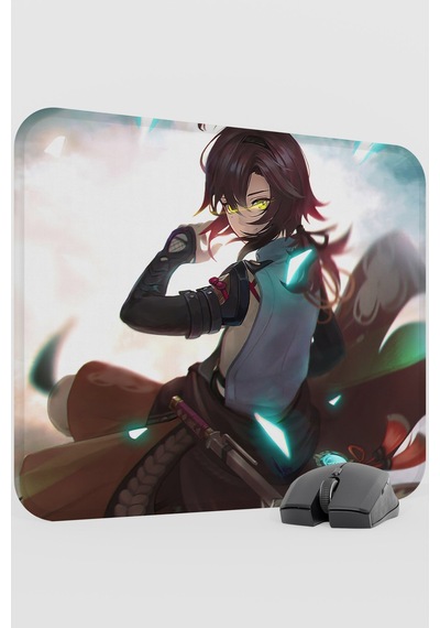 Heizou Genshin Impact Anime Oyuncu V5 - 48x40 Xl Gaming Mouse Pad Fare Altlığı
