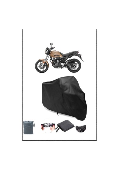Siyah Hero Xpulse 200t Su Geçirmez Dayanıklı Motosiklet Örtüsü