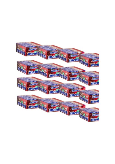 Mentos Stick Kola Aromalı Çiğnenen Draje Şekerleme 37,5 Gr X 20 Adet X 16 Adet-357