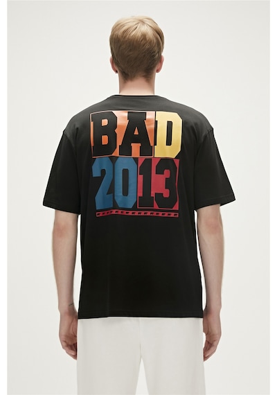 Bad Bear Birthday Oversize T-shirt Siyah Basic Erkek Tişört Siyah