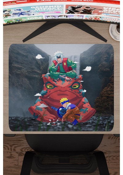 Naruto Anime V4 - 48x40 Xl Gaming Kauçuk Kaymaz Taban Mouse Pad Fare Altlığı