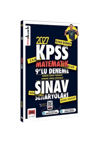 Yargı Yayınları 2027 Kpss Matematik Sınav Senaryoları Tamamı Video Çözümlü 9 Deneme