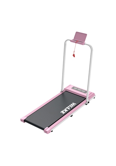 Walke W-fit Plus Koşu Bandı Pembe Dahili Hoparlörlü Hız Kontrollü Uygulamalı