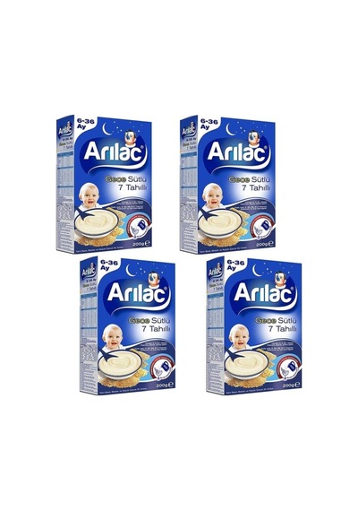 Arılac 4 Adet 200gr 7 Tahıllı Gece Ek Gıdası