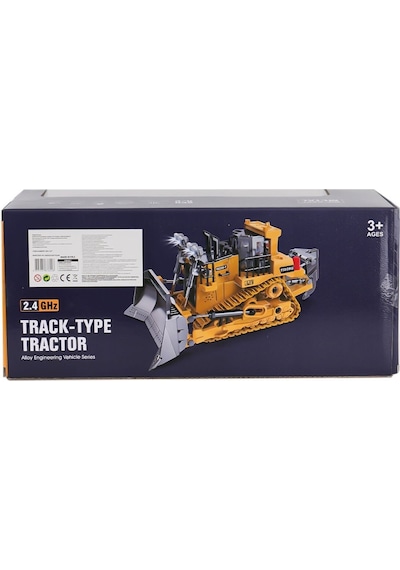 689-367 Kumandalı Sesli Işıklı Bulldozer -gepettoys Sarı