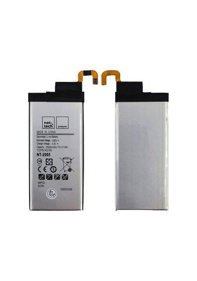 Teknonet Samsung Galaxy G925 S6 Edge Uyumlu Nettech 2600 Mah