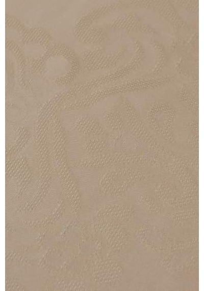 Tropik Home Jumbo Jakar Pano Desen Leke Tutmaz Jakarlı 150x220 Cm Lüks 8 Kişilik Masa Örtüsü Bej Genel