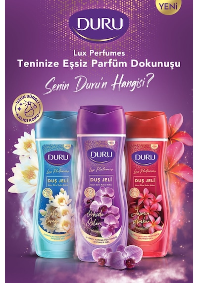 Lux Perfumes Jasmin Amber Vegan Duş Jeli 6x450 ML Diğer