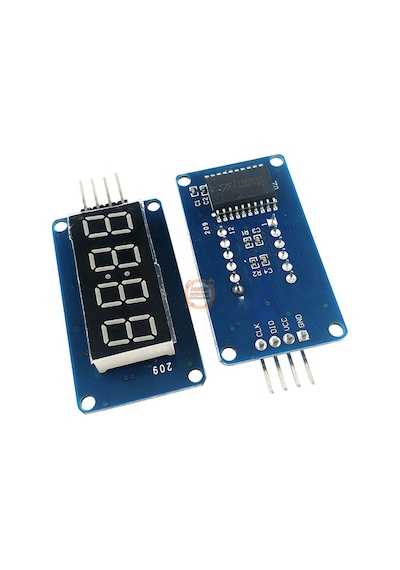 Tm1637 Modül 4 Digit Led Display Saat Ekran Modülü 5v 7 Segment