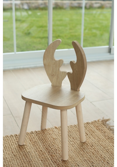 The Deer Sandalye (Çocuklar için Yaz-Sil Montessori Aktivite ve Etkinlik Sandalyesi)