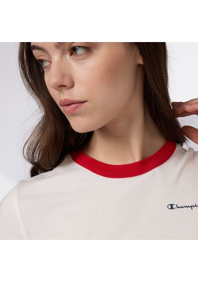 Champion Crewneck Croptop Kadın Beyaz T-shirt 118533 2800324