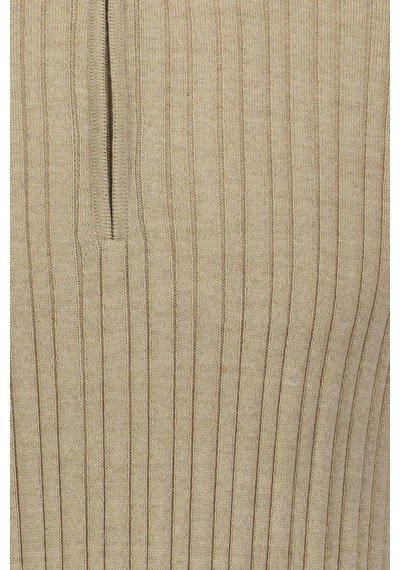Finesuits Erkek Desenli Yünlü Kazak 2422201010.dsfybr Bej
