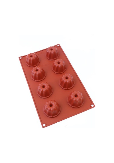Siliko World Silikon Muffin Kek Pasta Kalıbı, Kahverengi Diğer