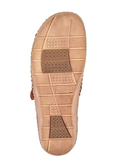 Forelli Cary-H 80625 Taba Kadın Günlük Sabo Terlik Taba