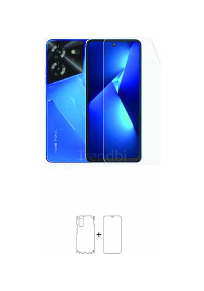 Tecno Pova 5 Full Kaplama 360 Derece Ön Arka Ve Yan Film