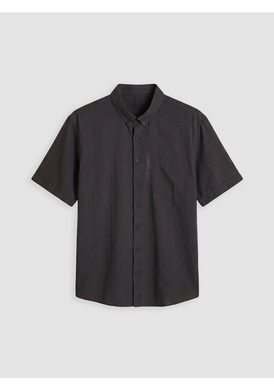 Lcwaıkıkı Classic Kahverengi Regular Fit Armürlü Erkek Gömlek