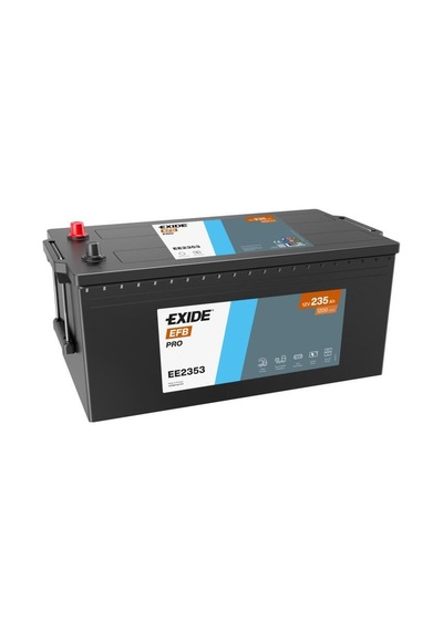 Exide Ee2353 12v 235ah 1200a Hd Pro Efb Ağır Vasıta Aküsü Üretim Tarihi:2025