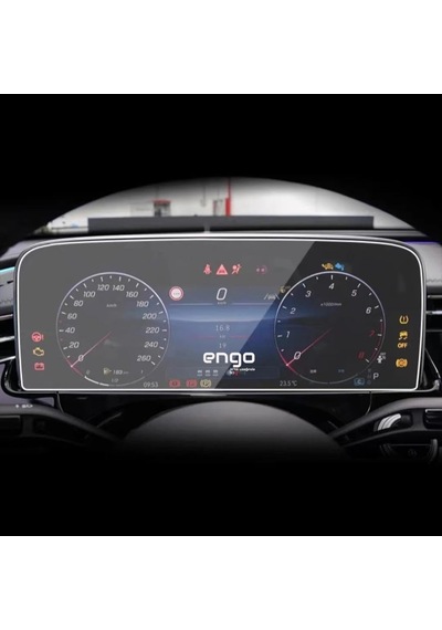 Mercedes E180 İle Uyumlu Dijital Gösterge Paneli Ekran Koruyucu W214 Standart