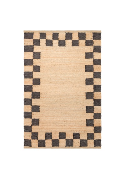 Natura Nt13 Dama Desenli Jüt El Dokuma Bej Modern Halı