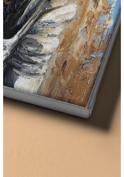 Webstyle Sayılarla Boyama Seti Kasnaklı Yorgun Kadın 2 60 X 75 Cm