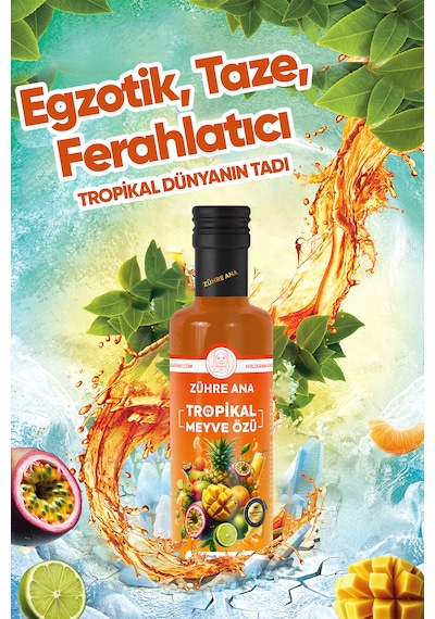 Tropikal Meyve Özü 640 Gr