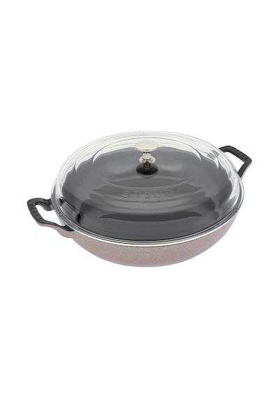 Staub Cam Kapaklı Döküm Tencere 30 Cm Kiraz Çiçeği St-1024285 Staub