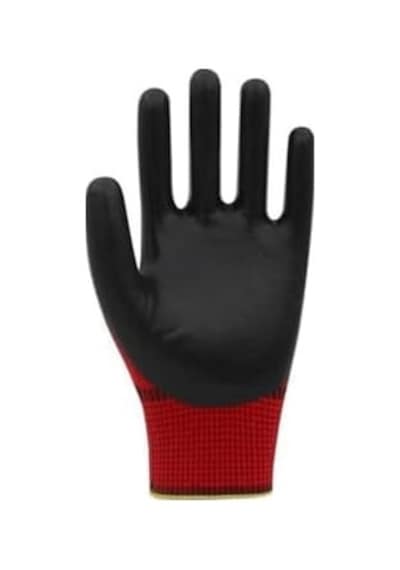 Beybi Pn3 Kırmızı Nitril Kaplı Örgü Polyester Iş Eldiveni