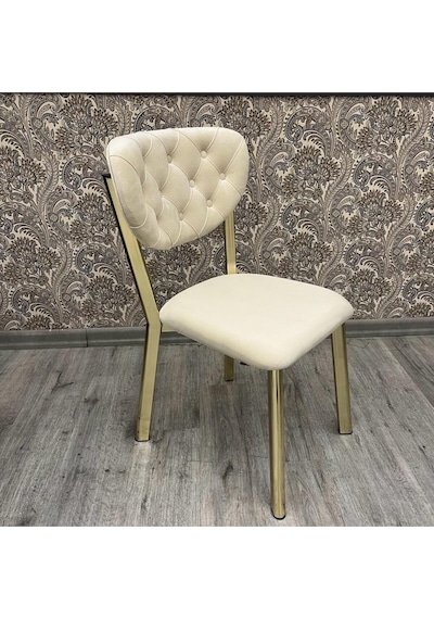 Elma Sandalye 4 Lü Mutfak Sandalyesi Elma Sandalye Gold