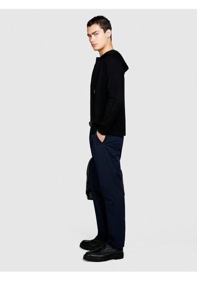 Sisley %100 Pamuk Önü Pileli Dar Paça Pantolon Erkek Lacivert Pantolon - 324p4fbhsf03u