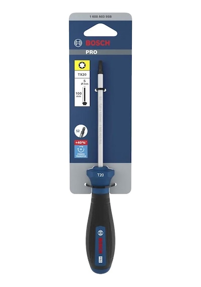 Bosch Pro Tx20x100 Mm Torx Tornavida V2 1600a039sb