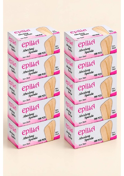 Epilla Abeslang Tahta 100'lü X10 Kutu 1000 Adet - Spatula