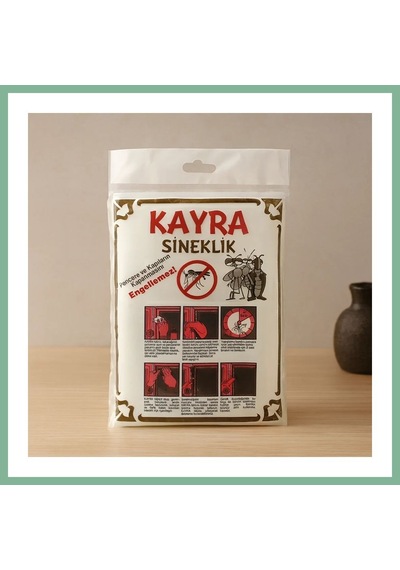 Bşkvirgo Tül Pencere Sineklik 130x150 Cm Çift Kanat Çift Taraflı Bant Bsk2026 Standart