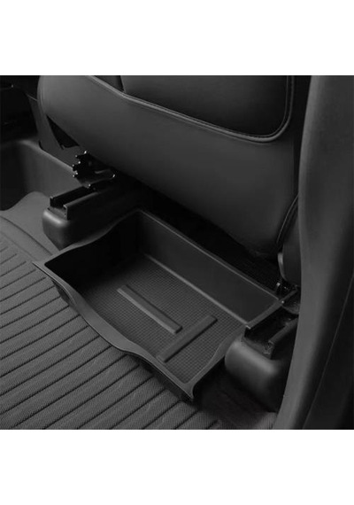 Polham Tesla Model Y İçin 35x23cm Koltuk Altı Saklama Kutusu, Şişe, Şemsiye, Ayakkabı İçin Organizer