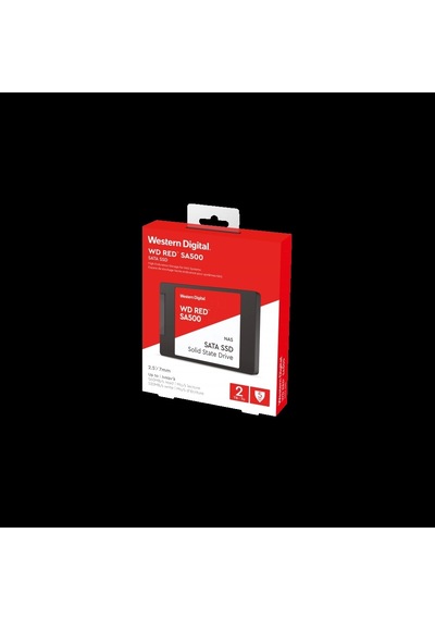Wd Red Sa500, Wds200t2r0a, 2tb, 560/530, Server Ve Nas İçin Enterprise, 2,5" Sata, Ssd