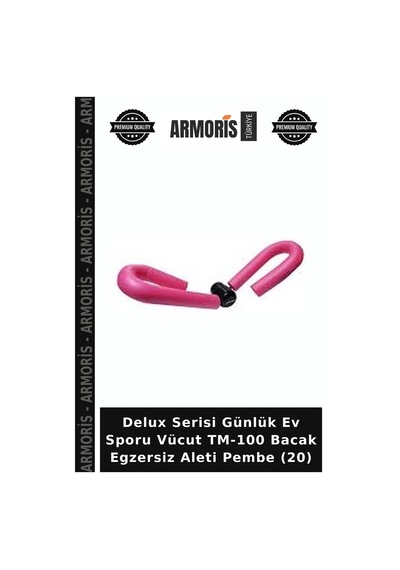Delux Serisi Günlük Ev Sporu Vücut Tm-100 Bacak Egzersiz Aleti Pembe 20