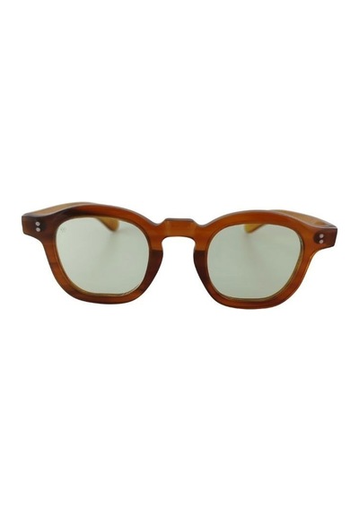 Katsuo Horn 1 Unisex Güneş Gözlüğü Sarı Yeşil Kahverengi