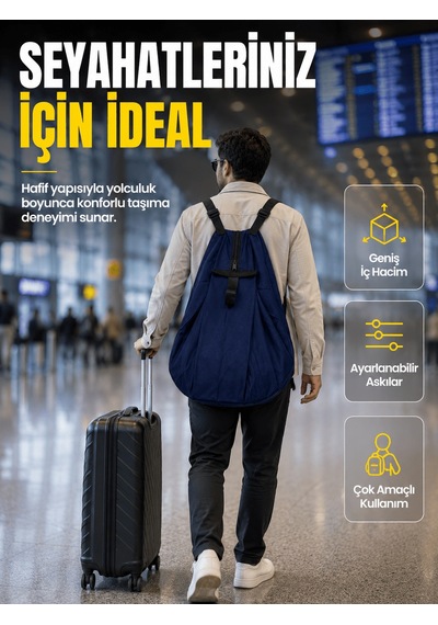 Çok Amaçlı Katlanabilir Taşıma Çantası Geniş Hacimli Günlük Kulla Çok Renkli