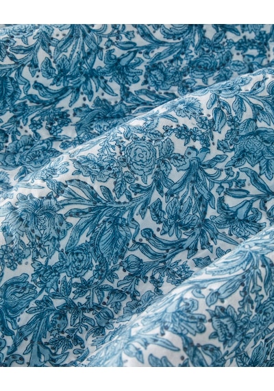 Paisley Celeste King Size Çok Amaçlı Örtü 220x240 Cm Mavi