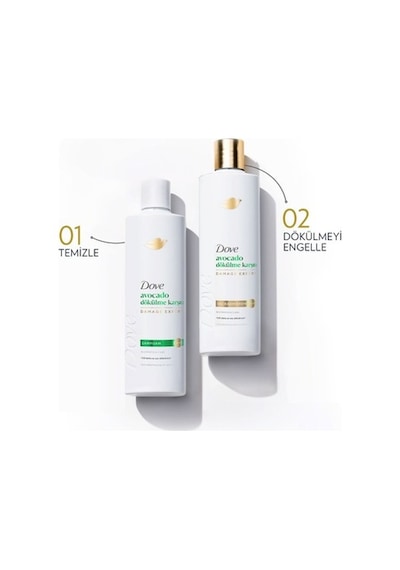 Dove Şampuan Avocado Dökülme Karşıtı 375
