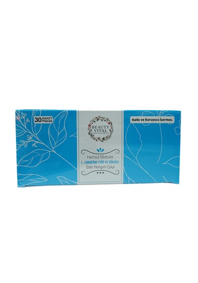 Beauty Vital Killo Vermeye Öddem Atmaya Mettabolizma Hızlandırmaya Yardımcı Bitkisel Karışımlı Form Çay 30 Şaset