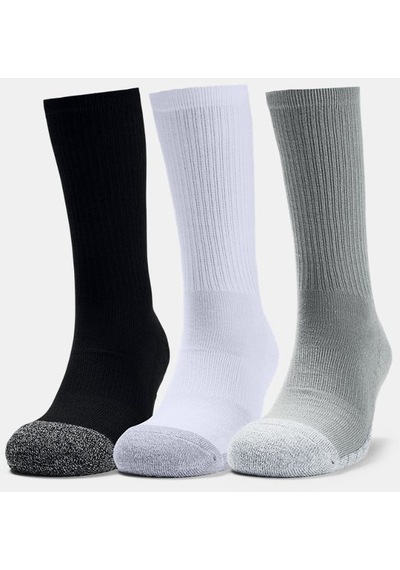 Under Armour Yetişkin HeatGear® Crew Çorap 3'lü Paket 1346751-035 Çok Renkli